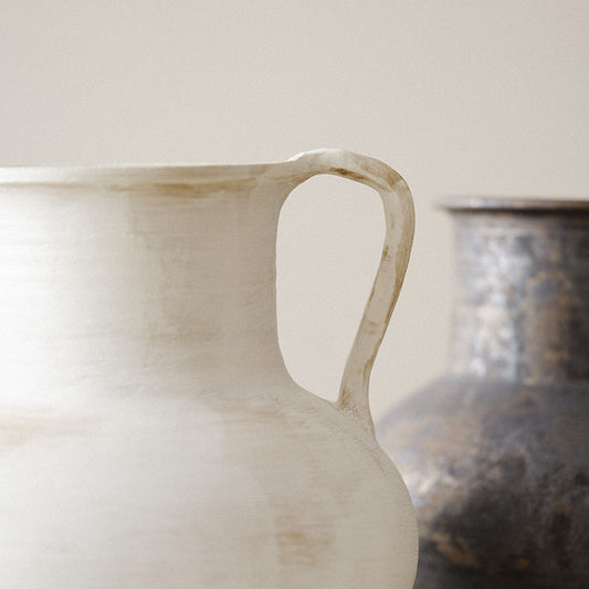 Grand vase fait main de style japonais Wabi Sabi Gohobi 004