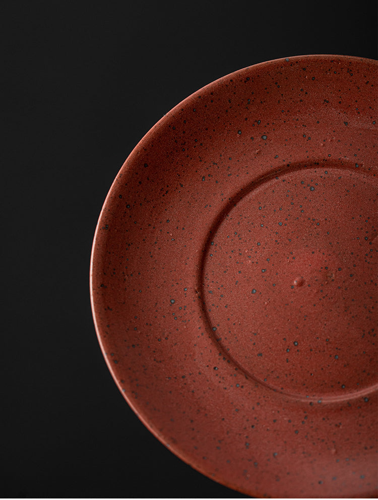 Gohobi Tasse à café en céramique de style japonais avec soucoupe 006