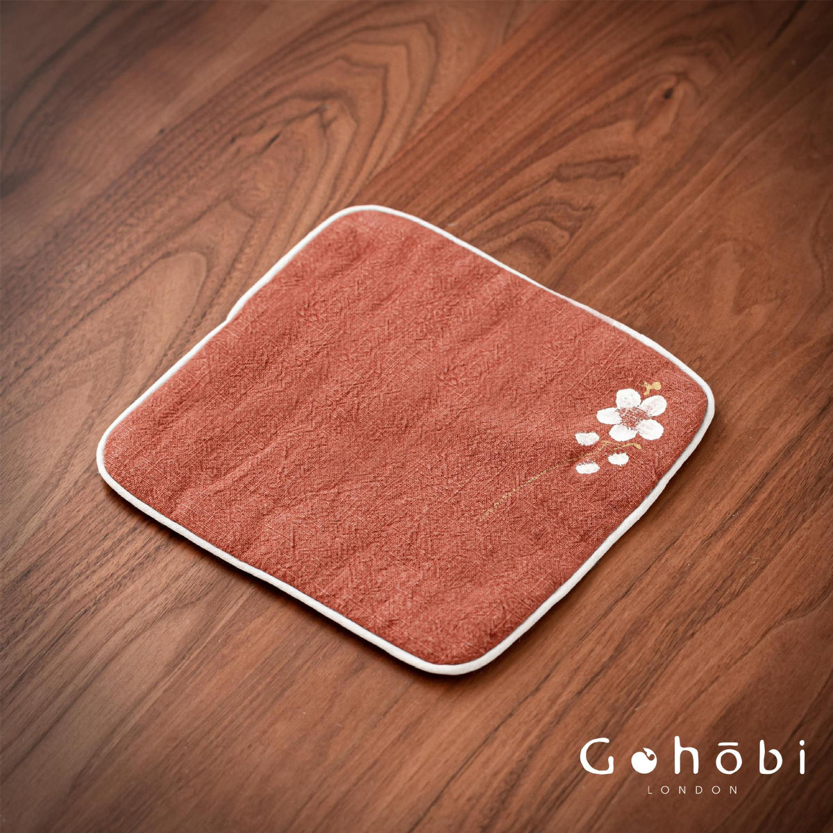 Gohobi Handmade Cotton Linen Tea Towel – Japanese Style Absorbent Zen Tea Cloth