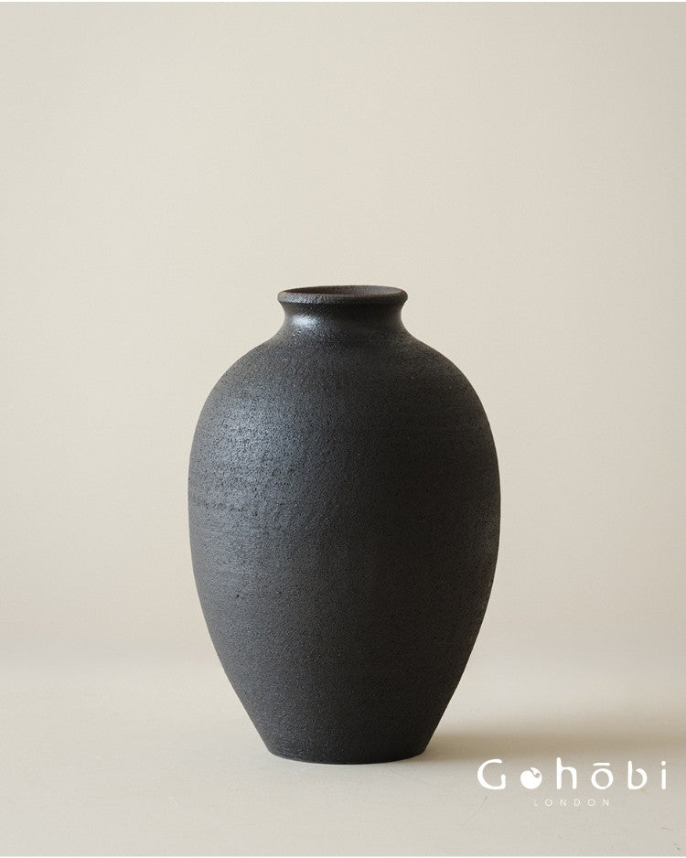 Gohobi Japanese-style Wabi Sabi Handmade Zen Large Vase 012