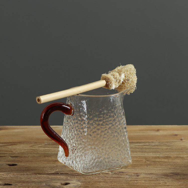 Gohobi Natural Loofah Teapot Brush