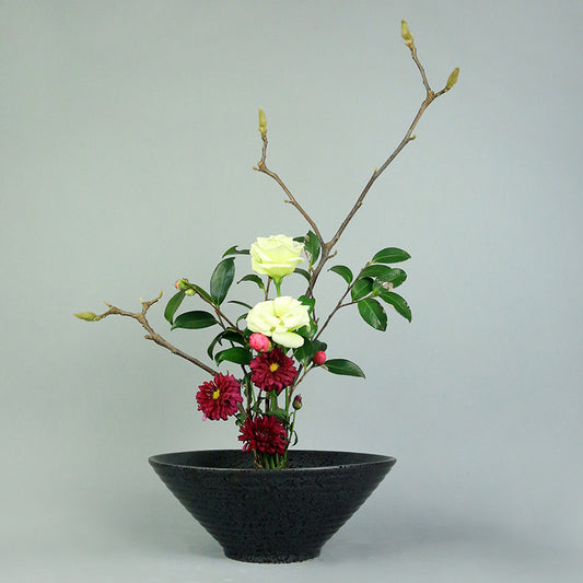 Gohobi Large Japanese Style Ikebana Vase 005