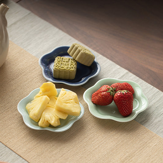 Gohobi, petite assiette de fruits glacés japonais traditionnels - Cloud 007
