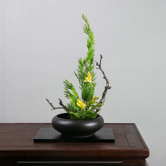 Gohobi Grand vase Ikebana de style japonais 007