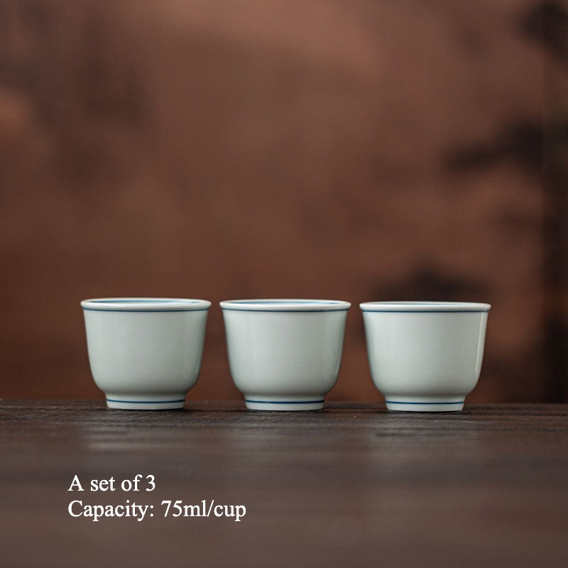 Gohobi Hand-Painted Cup Set