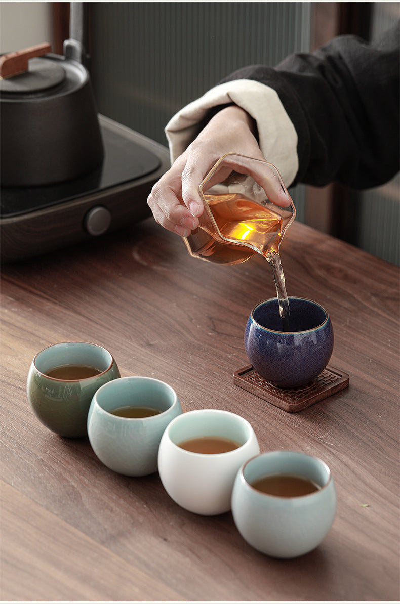 Coffret à thé avec théière et tasse à thé classique Gohobi