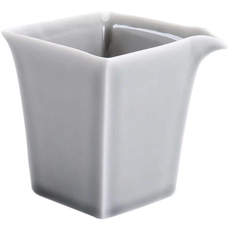 Gohobi Japanese Style Ice Grey and Green Pitcher 001