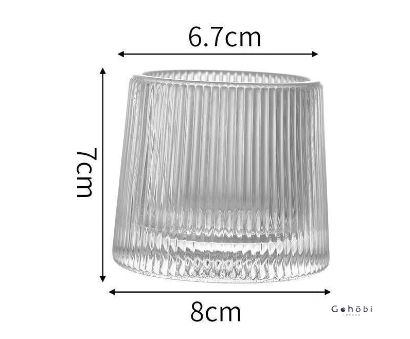 Gobelet rotatif fait main Gohobi – Verre pour bar et maison