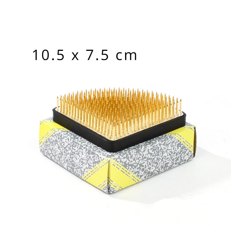 Gohobi Ikebana Kenzan Stainless Steel Flower Stand Flower Holder