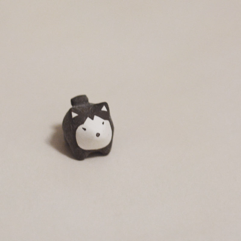 Gohobi x Little Diary Handmade Ceramic Husky Dog
