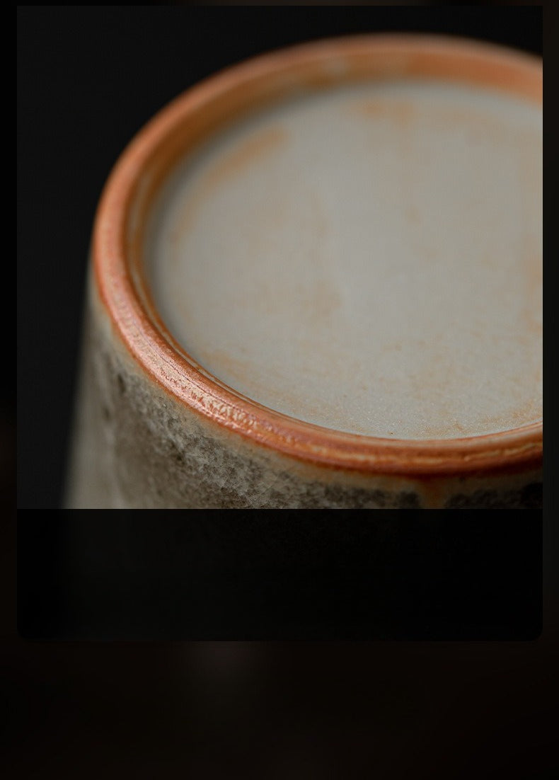 Gohobi Shino Ware Large Ceramic Cup