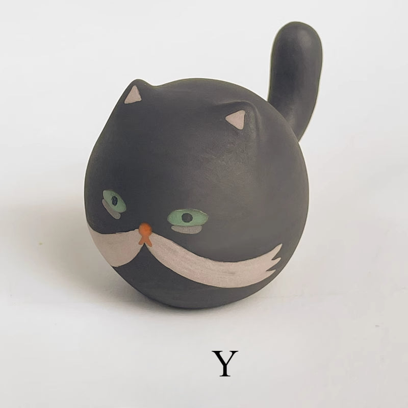 Gohobi x Little Diary Handmade Ceramic Cat