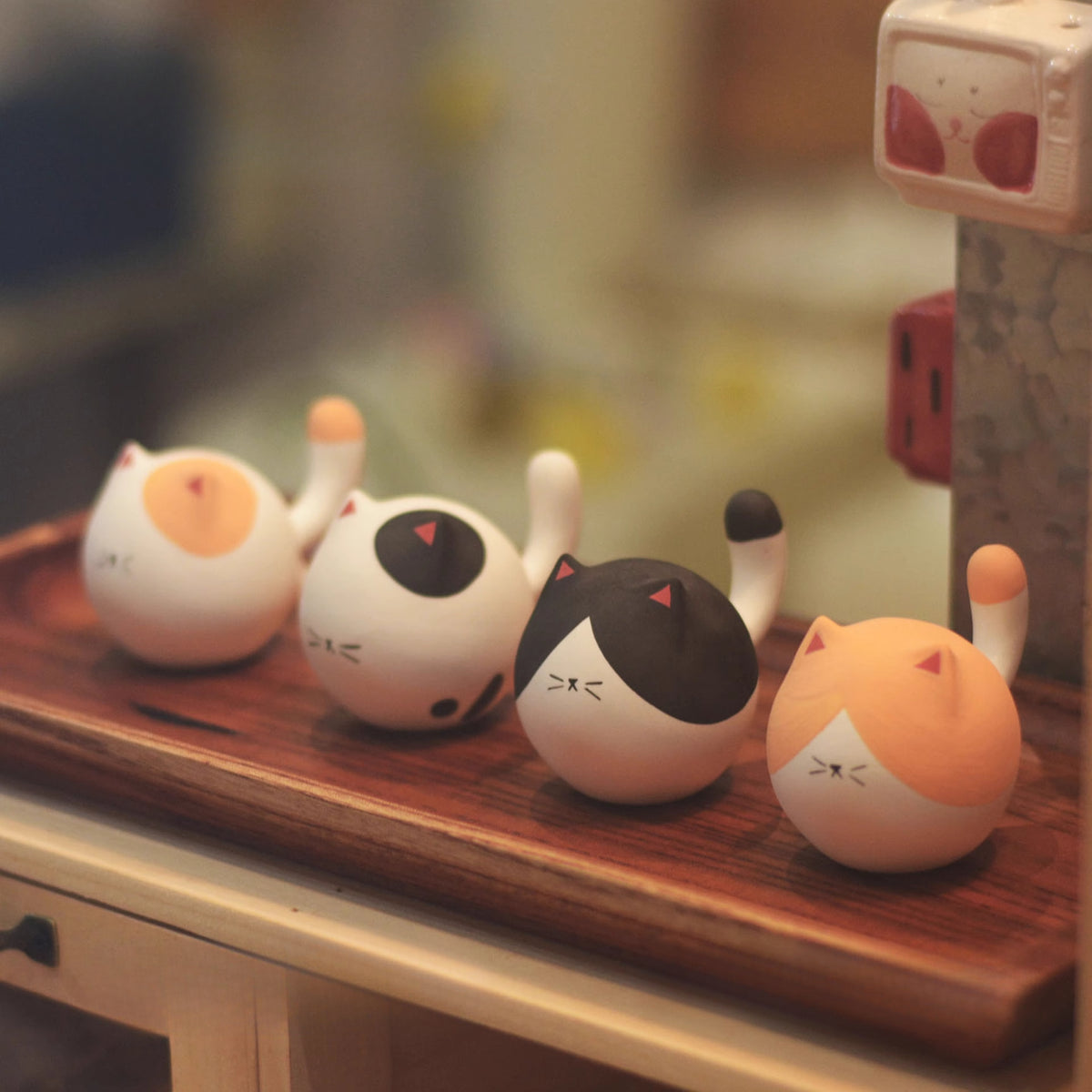 Gohobi x Little Diary Handmade Ceramic Cat