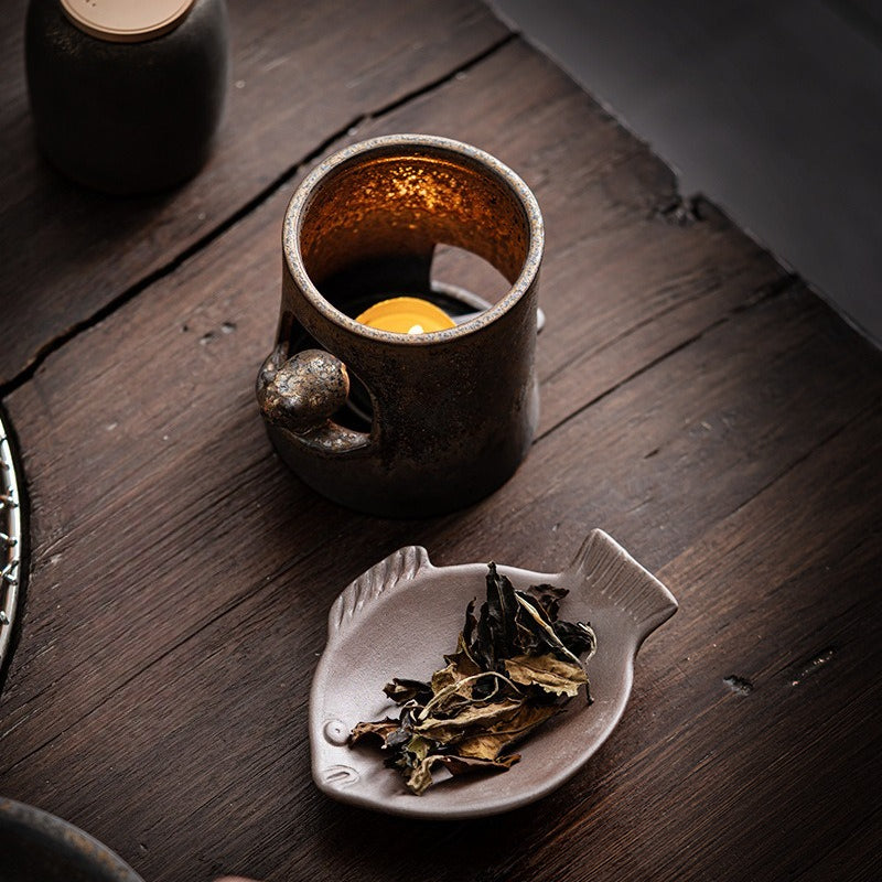 Gohobi Vintage Ceramic Tea Roaster