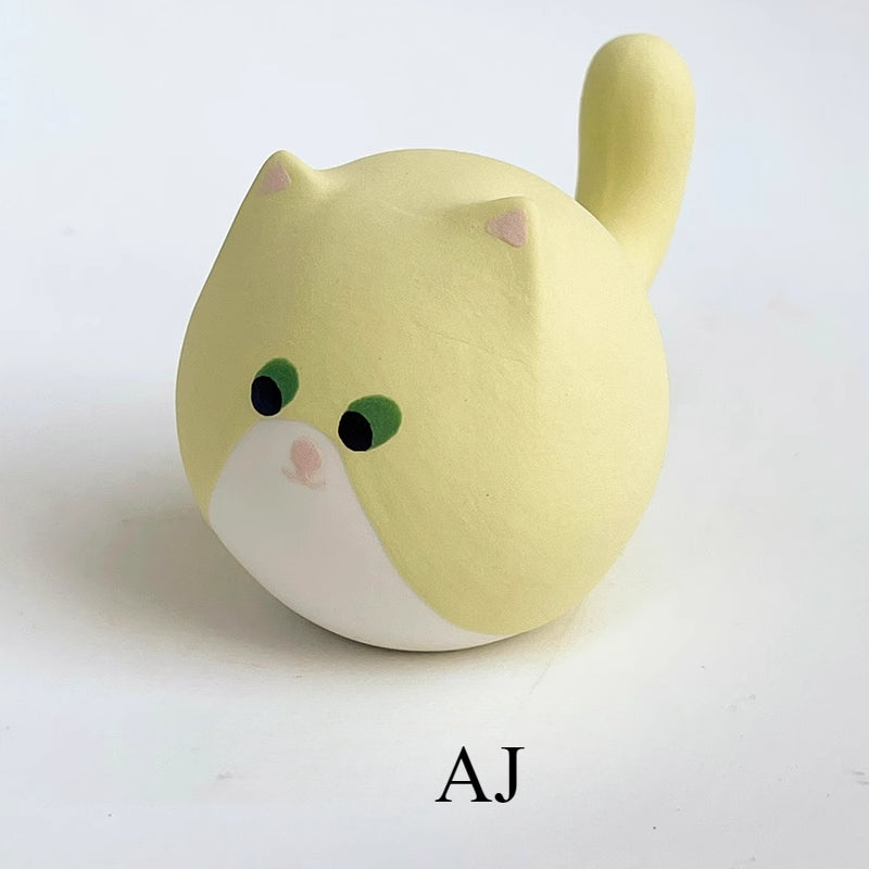 Gohobi x Little Diary Handmade Ceramic Cat