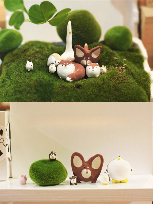 Gohobi x Little Diary Handmade Ceramic Fox