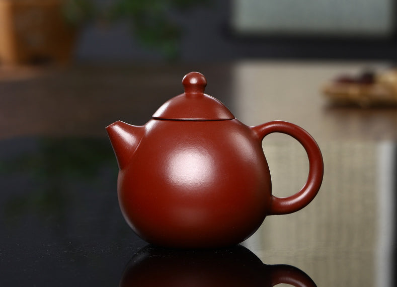 Gohobi Yixing Red Clay Dragon Egg Teapot (200 ml)