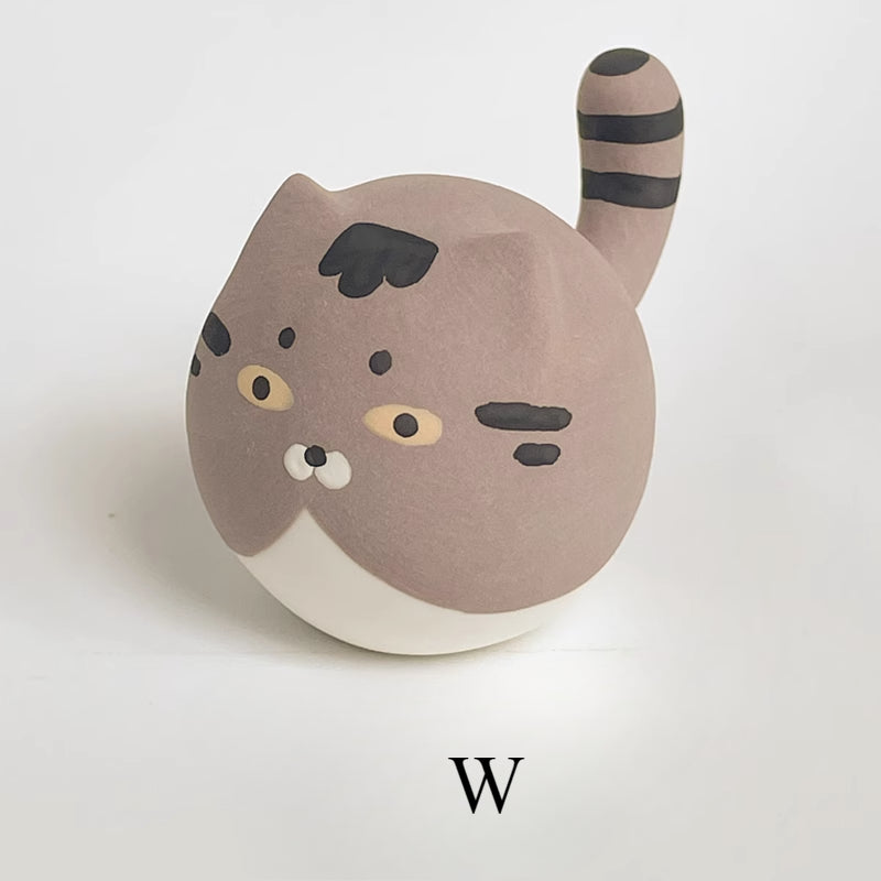 Gohobi x Little Diary Handmade Ceramic Cat