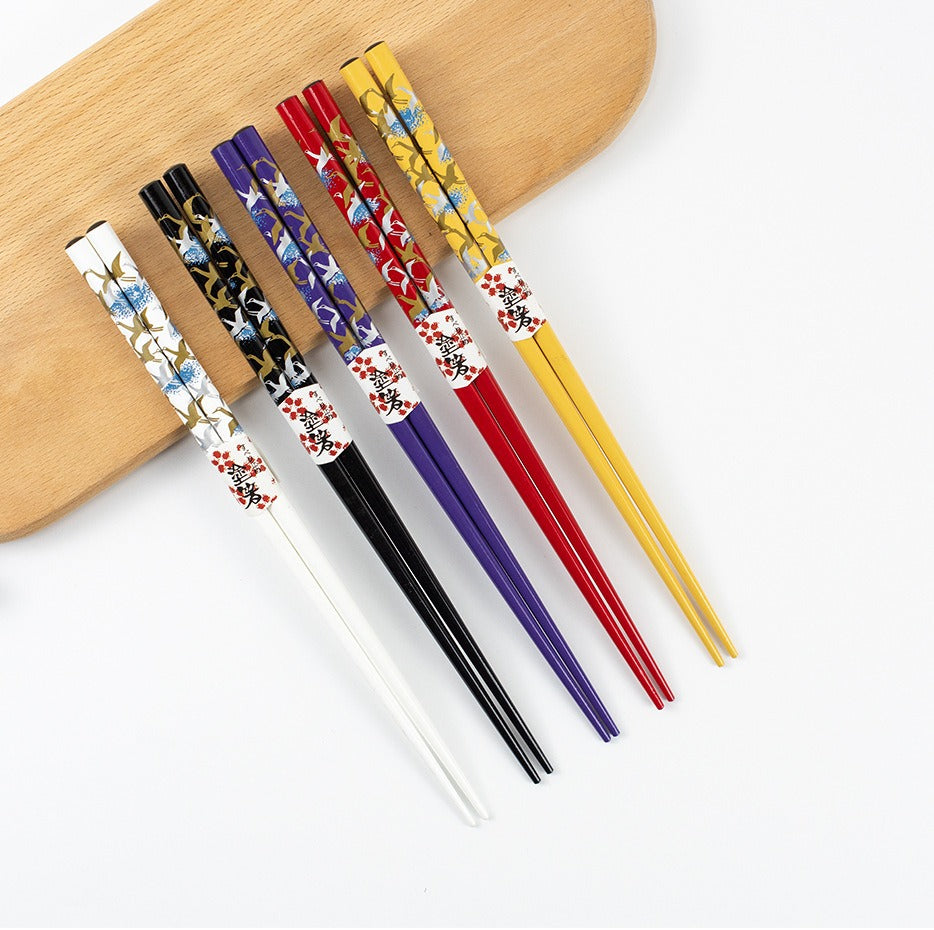 Ensemble de porte-baguettes en forme de lapin en jade à fleurs dorées de style japonais, coffret cadeau pour baguettes haut de gamme pour la fête de la mi-automne, serpillière à baguettes en céramique, sens haut de gamme pour la maison