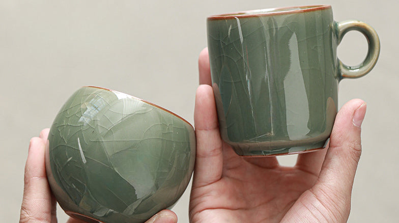 Coffret à thé avec théière et tasse à thé classique Gohobi