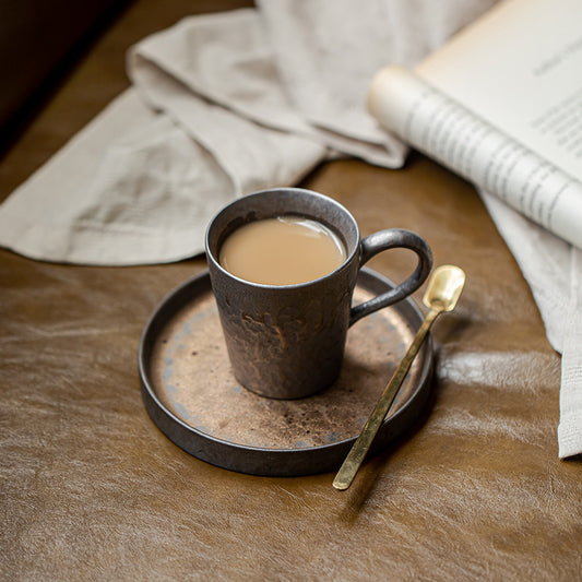 Gohobi Handmade Metallic Glaze Ceramic Mug (150ml)