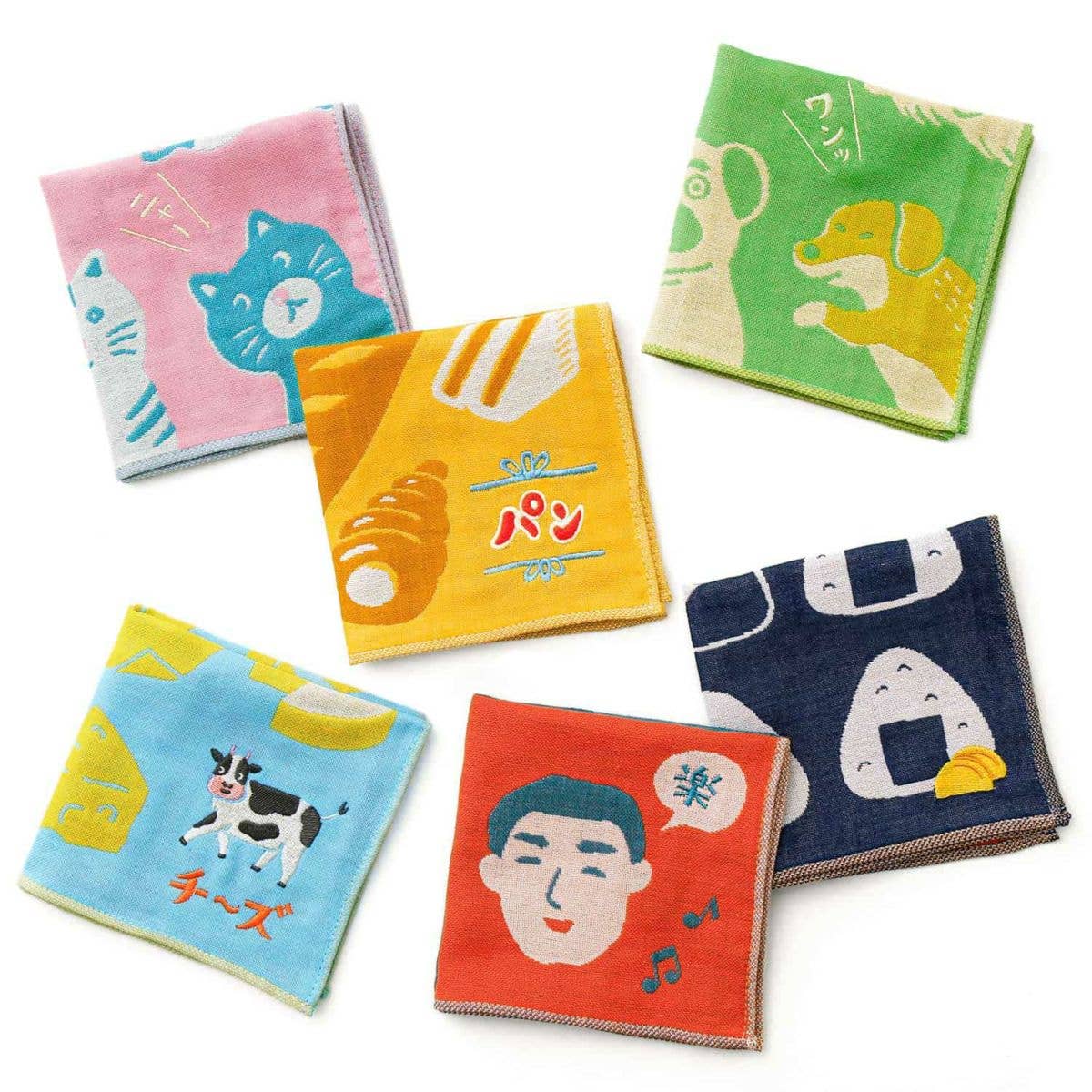 HereThe Hightide New Retro Gauze Handkerchief