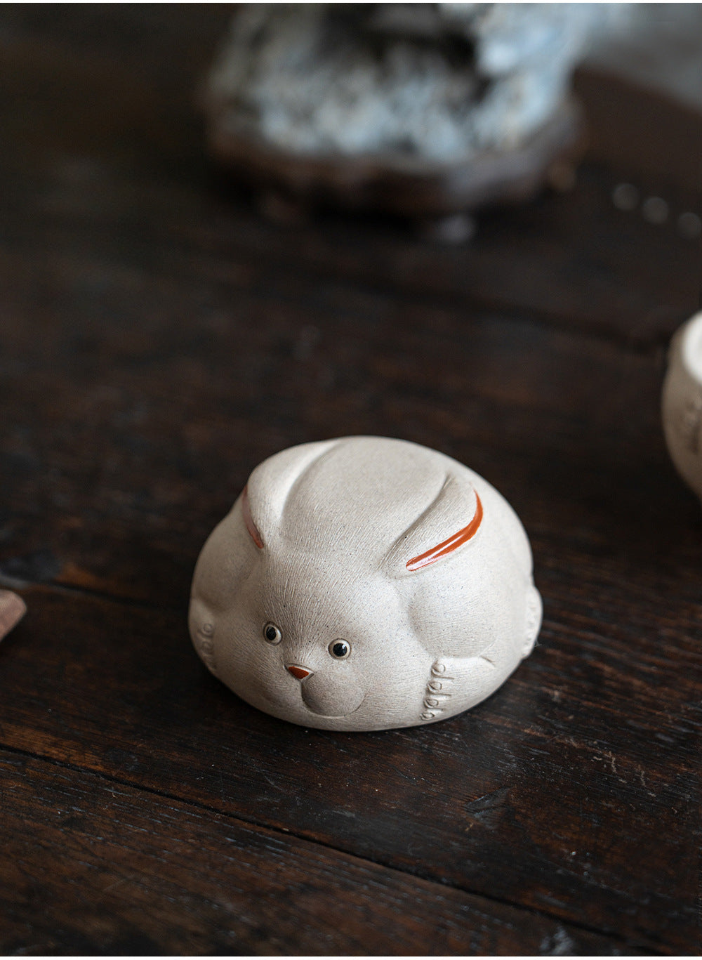 Tasse à thé en céramique faite à la main en forme de lapin de Gohobi