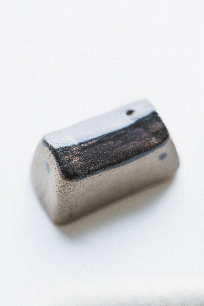 Bouchon d'encens japonais rétro créatif fait à la main, siège d'encens table d'encens plateau de bouchon d'encens de cérémonie du thé à la maison zen
