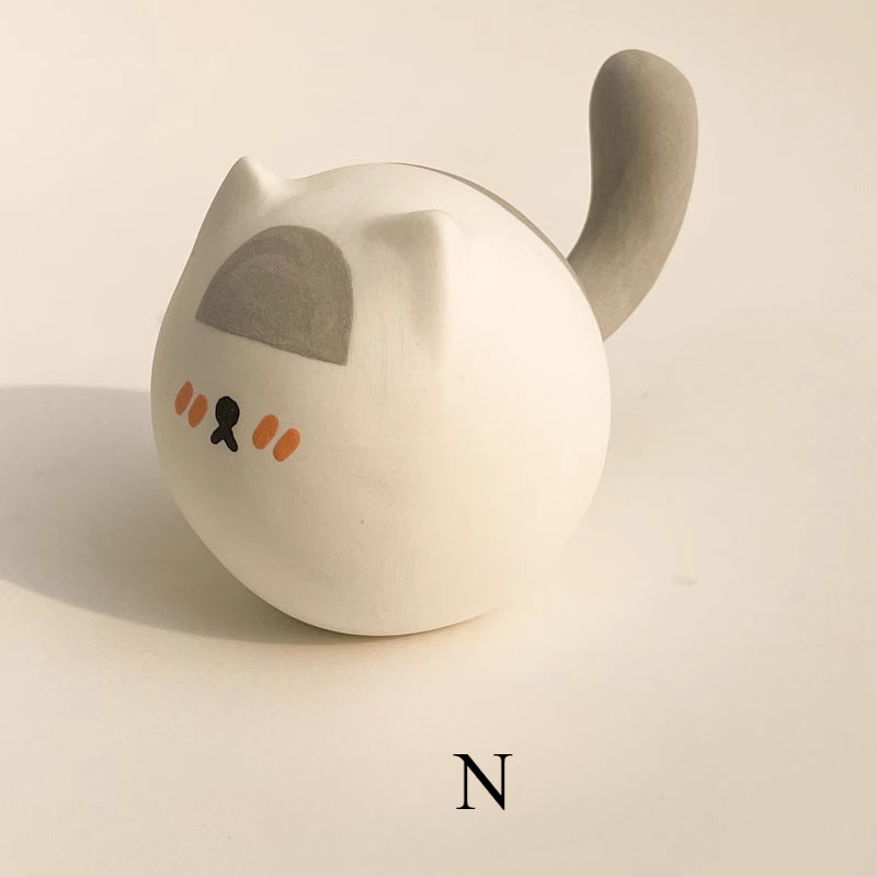 Gohobi x Little Diary Handmade Ceramic Cat
