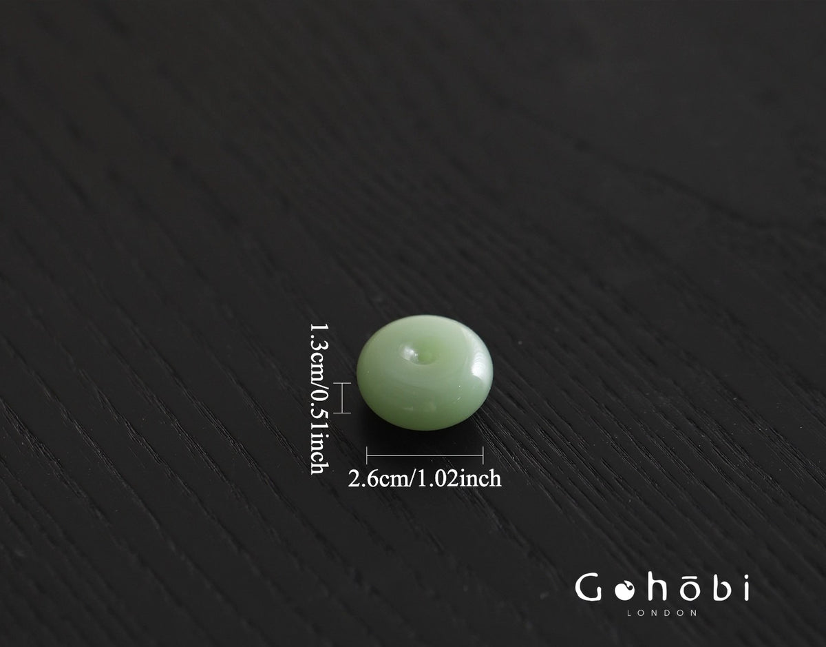 Gohobi Spring Shadow Glazed Incense Holder – Ceramic Ash Catching Incense Tray