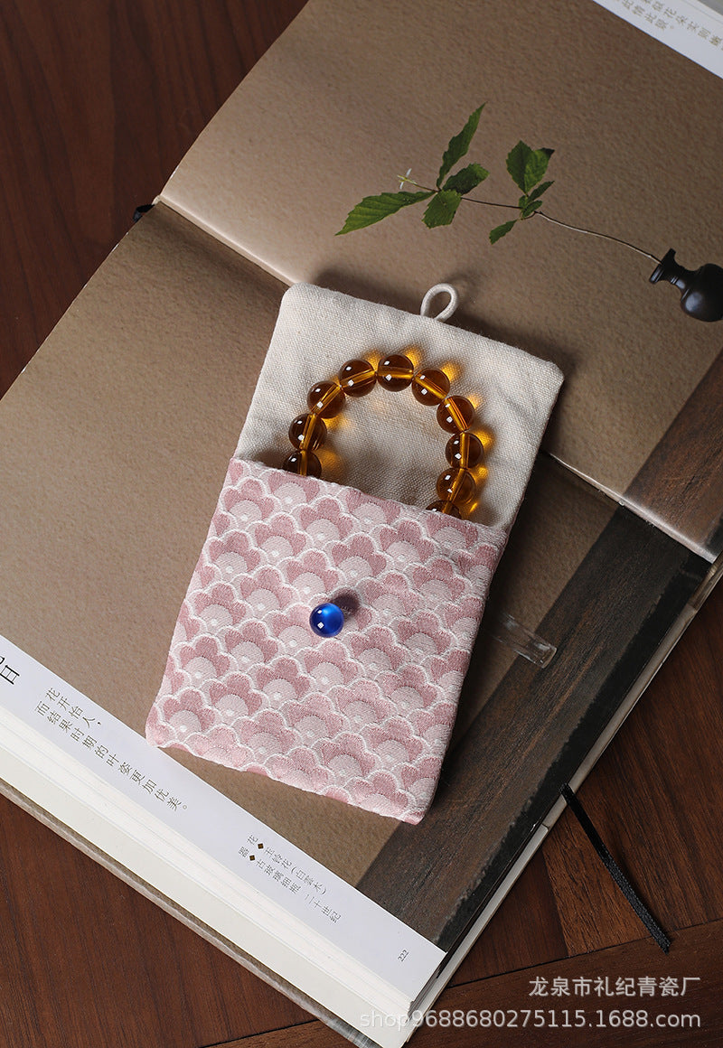Sac à bracelet en brocart chinois Gohobi Deluxe