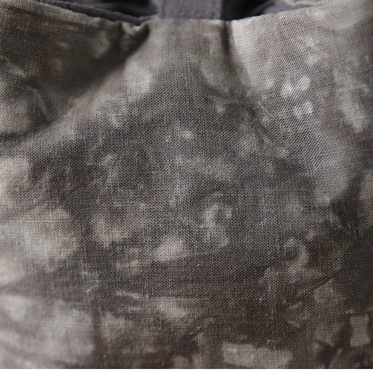 Sac de voyage de rangement pour théière en tissu teint Gohobi
