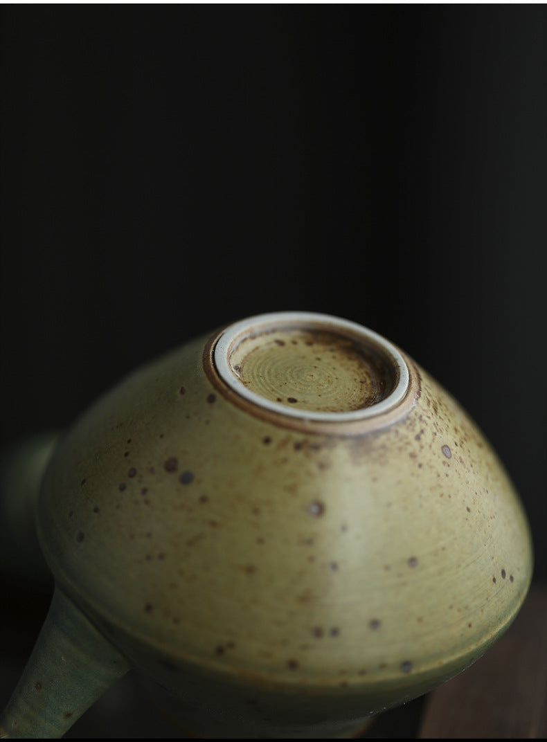 Théière chinoise rétro en céramique de petite taille Gohobi Jingdezhen (160 ml)