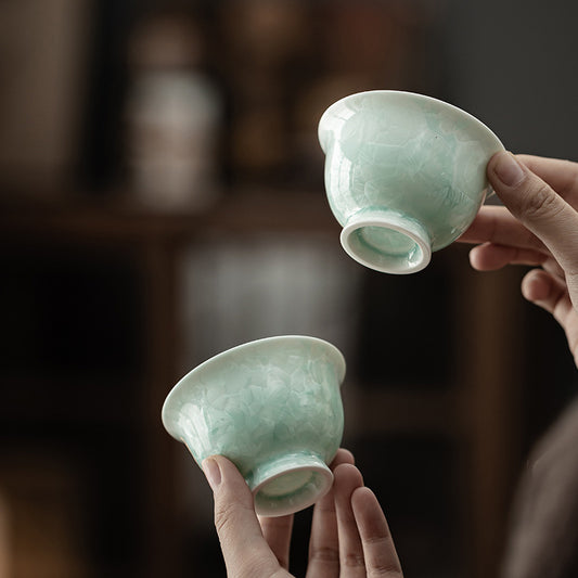Gohobi Crystal Glazed Tea Cup