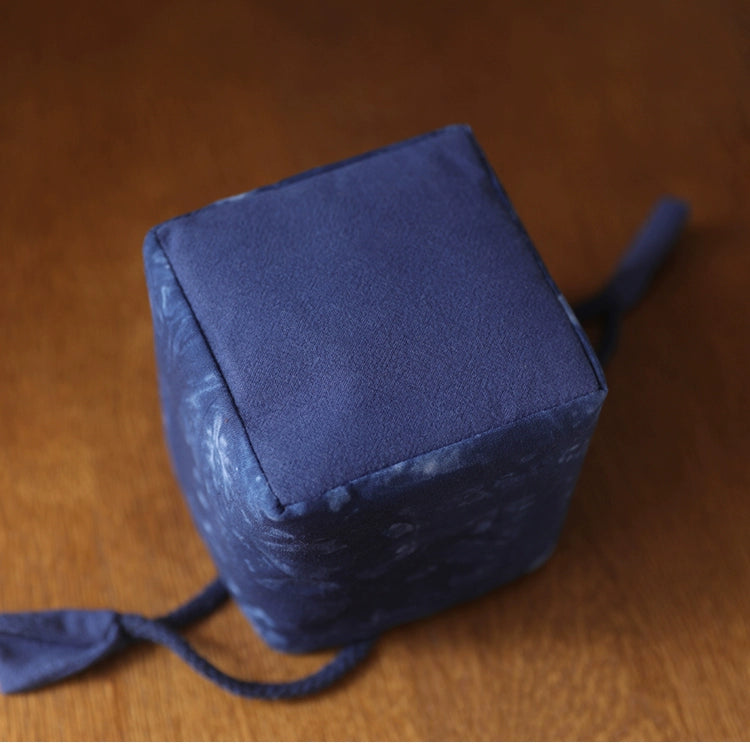 Sac de voyage de rangement pour théière en tissu teint Gohobi