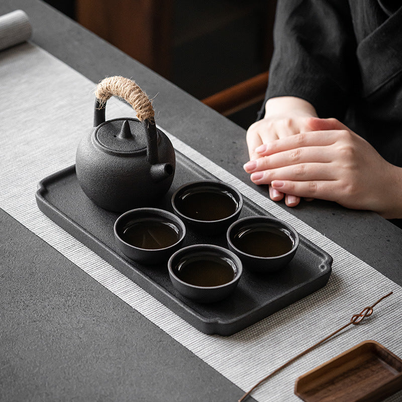 Service à thé en céramique de style japonais fait main Gohobi