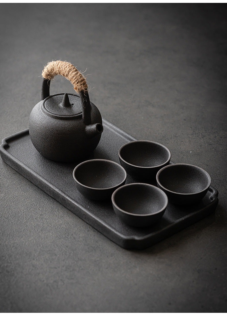 Service à thé en céramique de style japonais fait main Gohobi