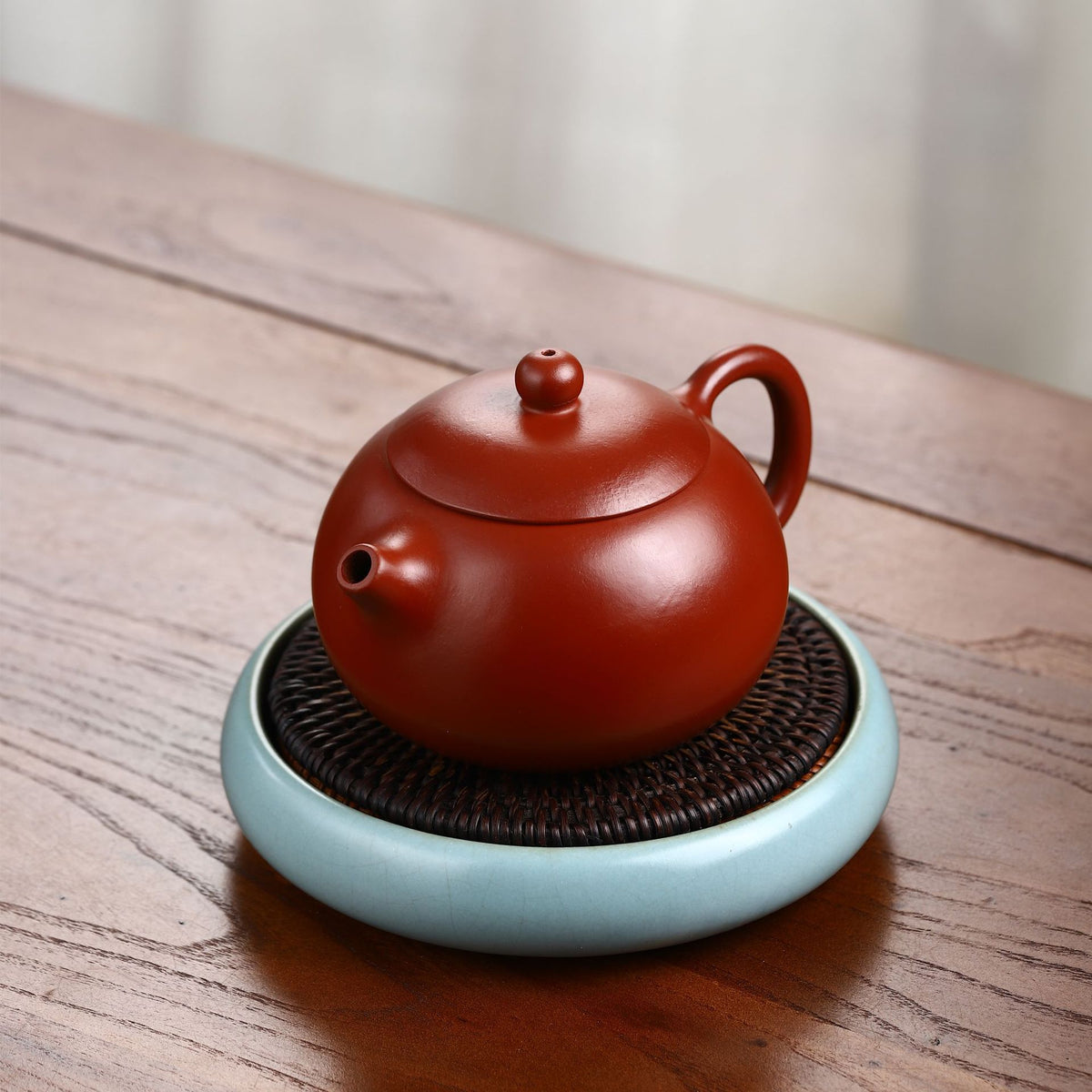 Théière Gohobi Yixing en argile rouge Xishi (350 ml)