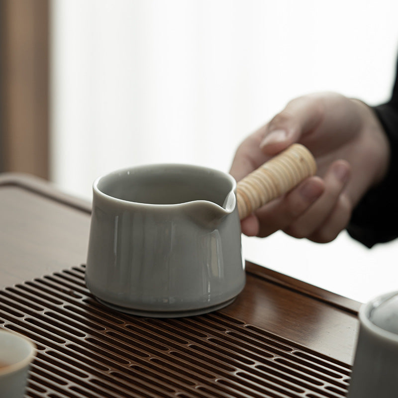 Gohobi Japanese Style Ice Grey Pitcher 002