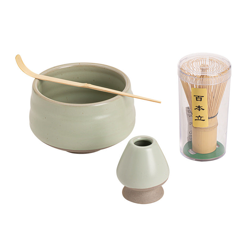 Gohobi Classic Ceramic Bowl Matcha Set