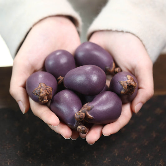 Gohobi Yixing Purple Sand Eggplant Tea Pet