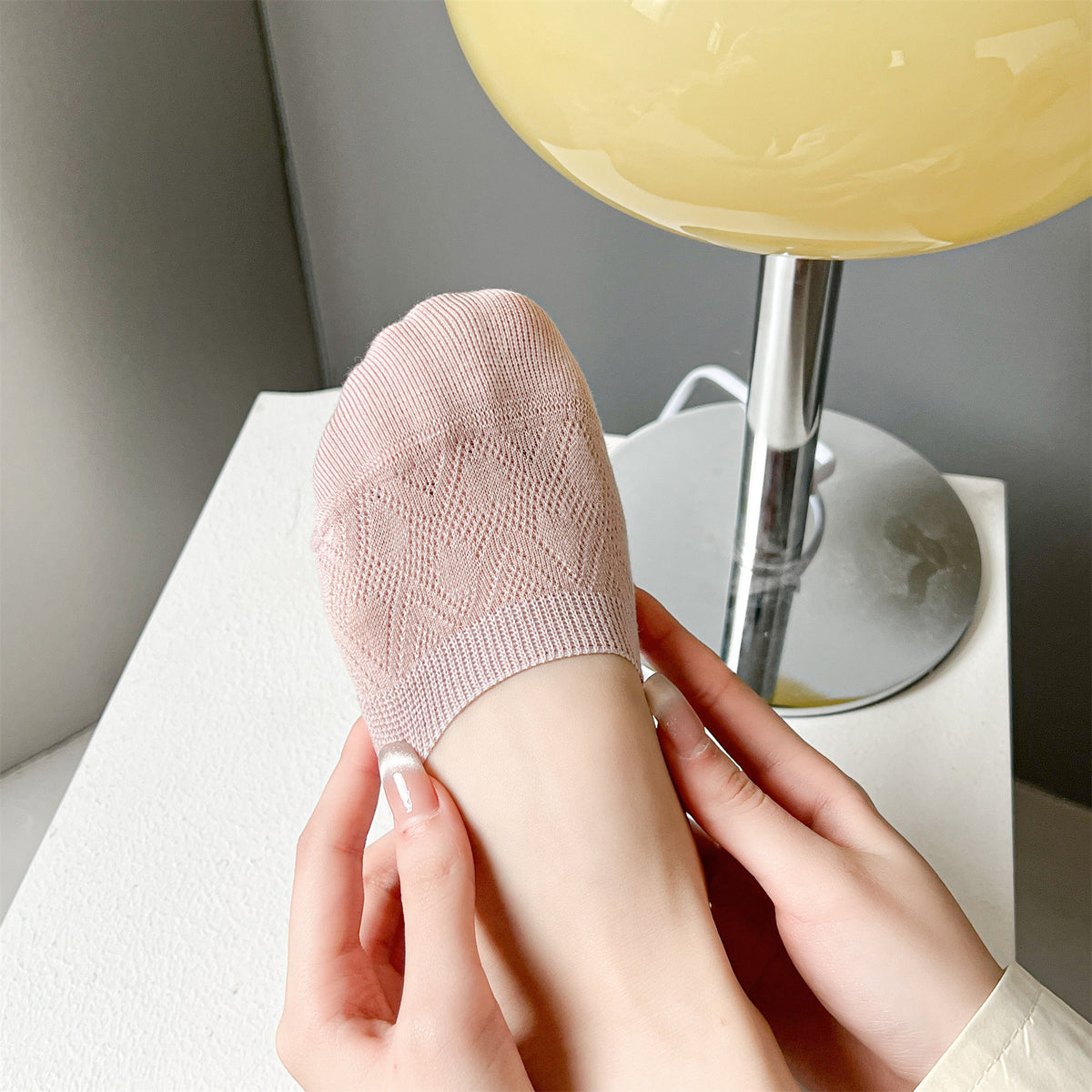 Chaussettes invisibles pour femmes printemps et été
