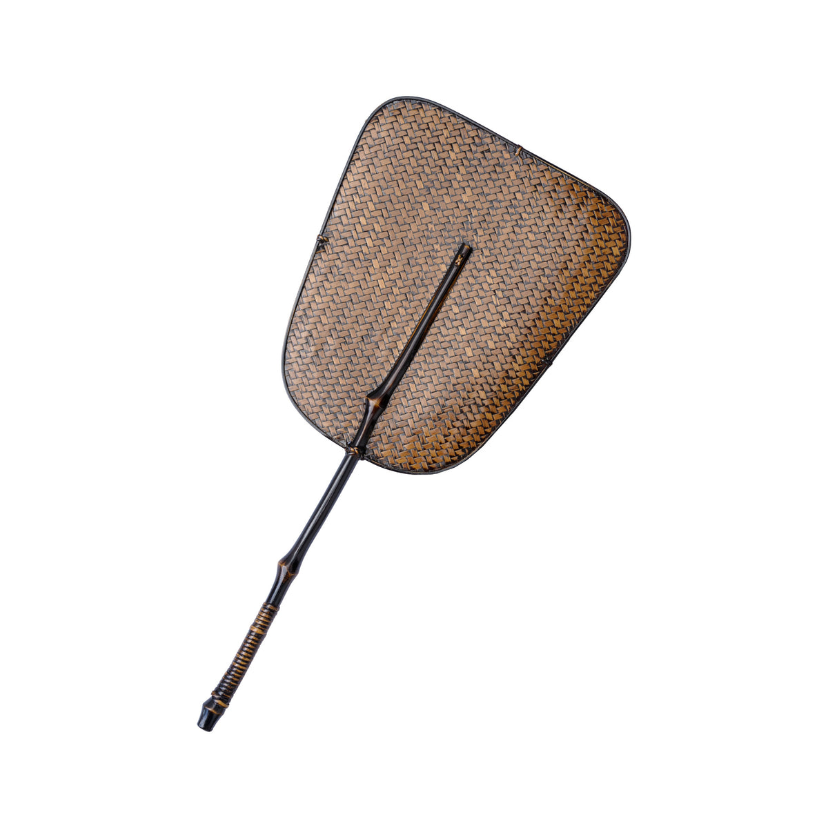 Gohobi Handmade Woven Bamboo Hand Fan – Chinese Square Fan