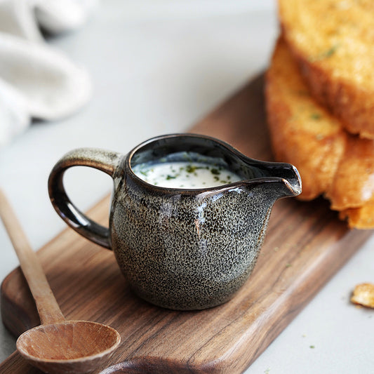 Gohobi Iridescent Ceramic Milk Jug