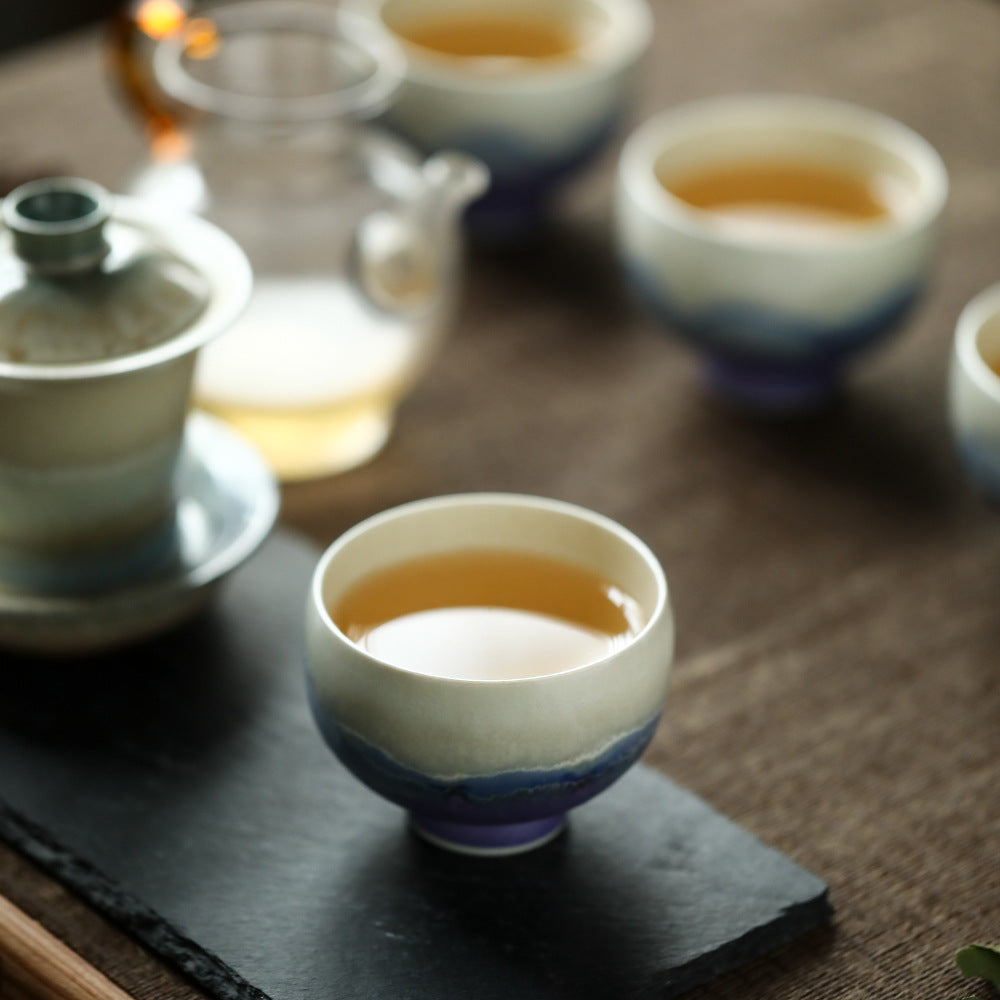 Tasse à thé en céramique faite à la main de Gohobi Spring Mountain