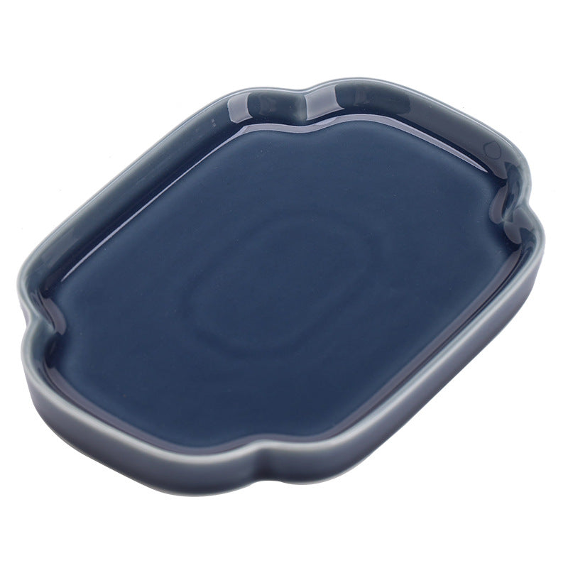 Gohobi Traditional Japanese Glazed Fruit Nuts Small Plate - Bright moon 006