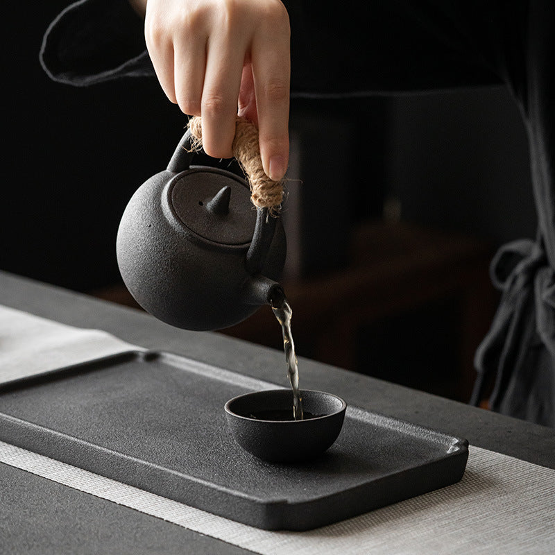 Service à thé en céramique de style japonais fait main Gohobi