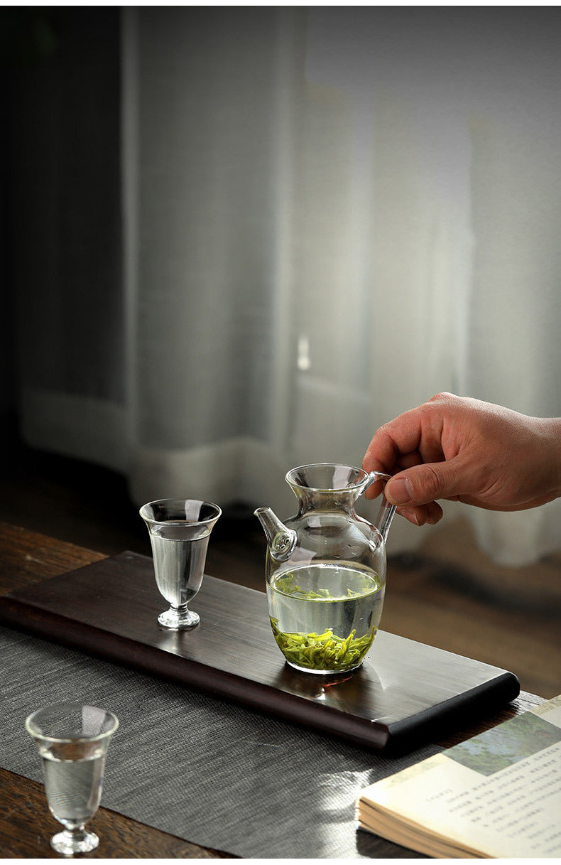 Théière en verre de style Gohobi Song (version sans couvercle)