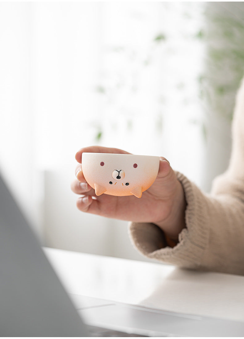 Ensemble théière et tasse à thé Gohobi Shiba Inu