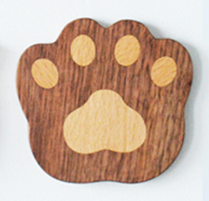 Gohobi Wooden Animal Coaster